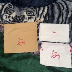 Christian Louboutin Dust Bag set bundle